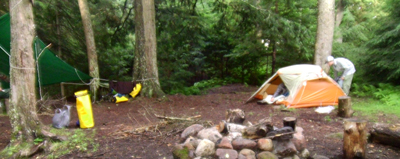 Canoe camping in the Adirondacks